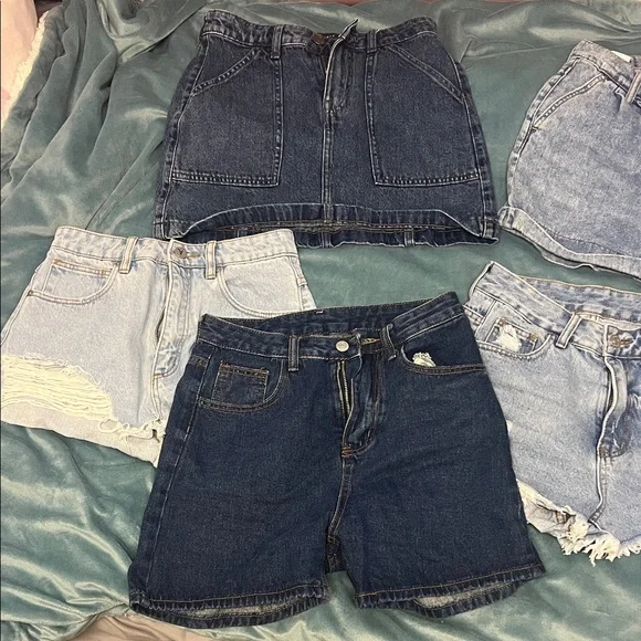 Denim Blue Women's Shorts 6 pairs - Picture 2 of 9
